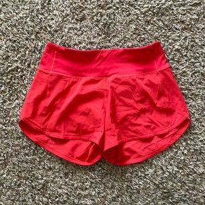Lululemon speed up mid rise shorts
